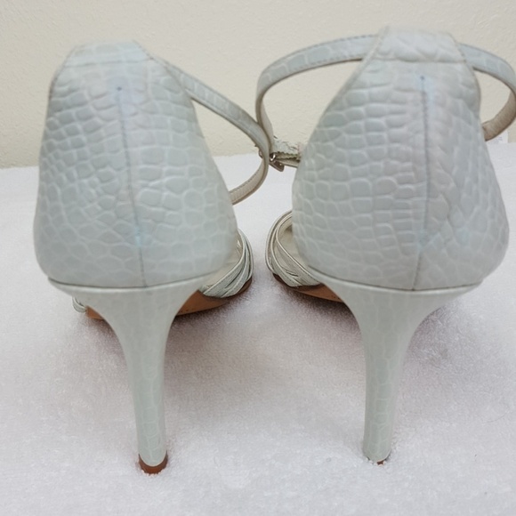 BANANA REPUBLIC Ankle Strap Heels, Size 9.5 - Picture 3 of 8
